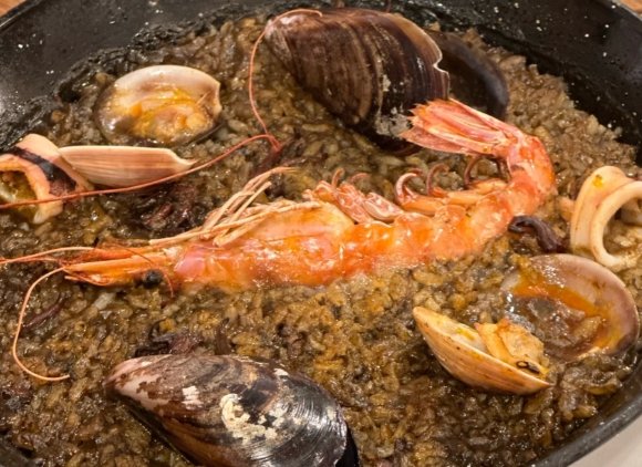 西班牙海鮮燉飯材料