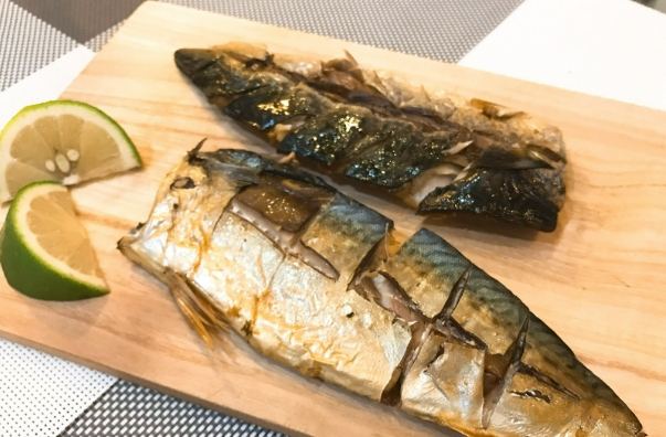 竹莢魚料理