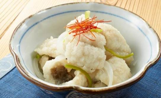 竹莢魚料理